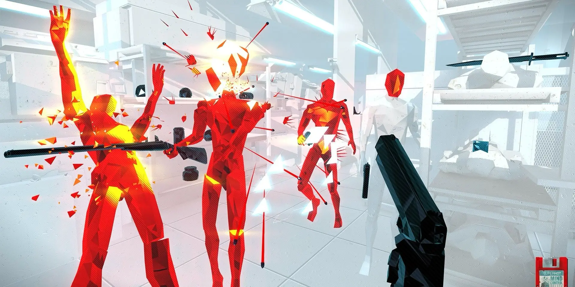 Gameplay screenshot of Time Shooter